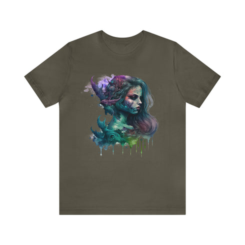 Beauty of the Deep - Short Sleeve Tee Army